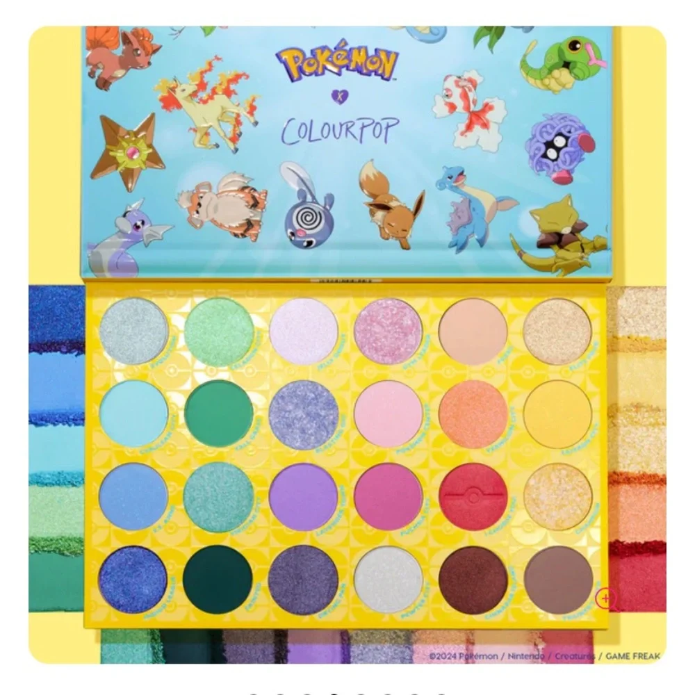 ColourPop  Pokémon Pallet Town Rainbow Eyeshadow Palette